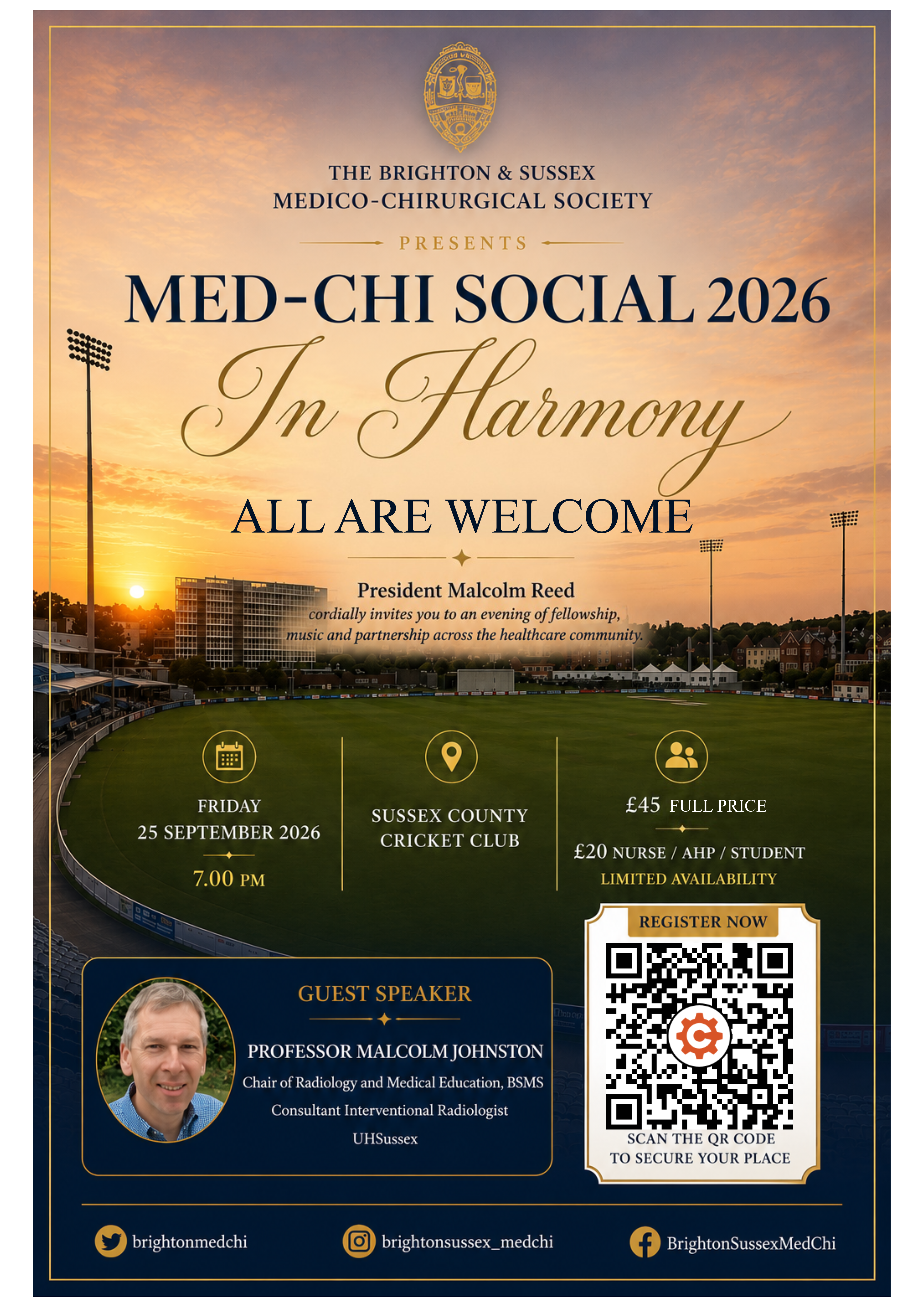Annual Dinner 2026 Poster SE2026