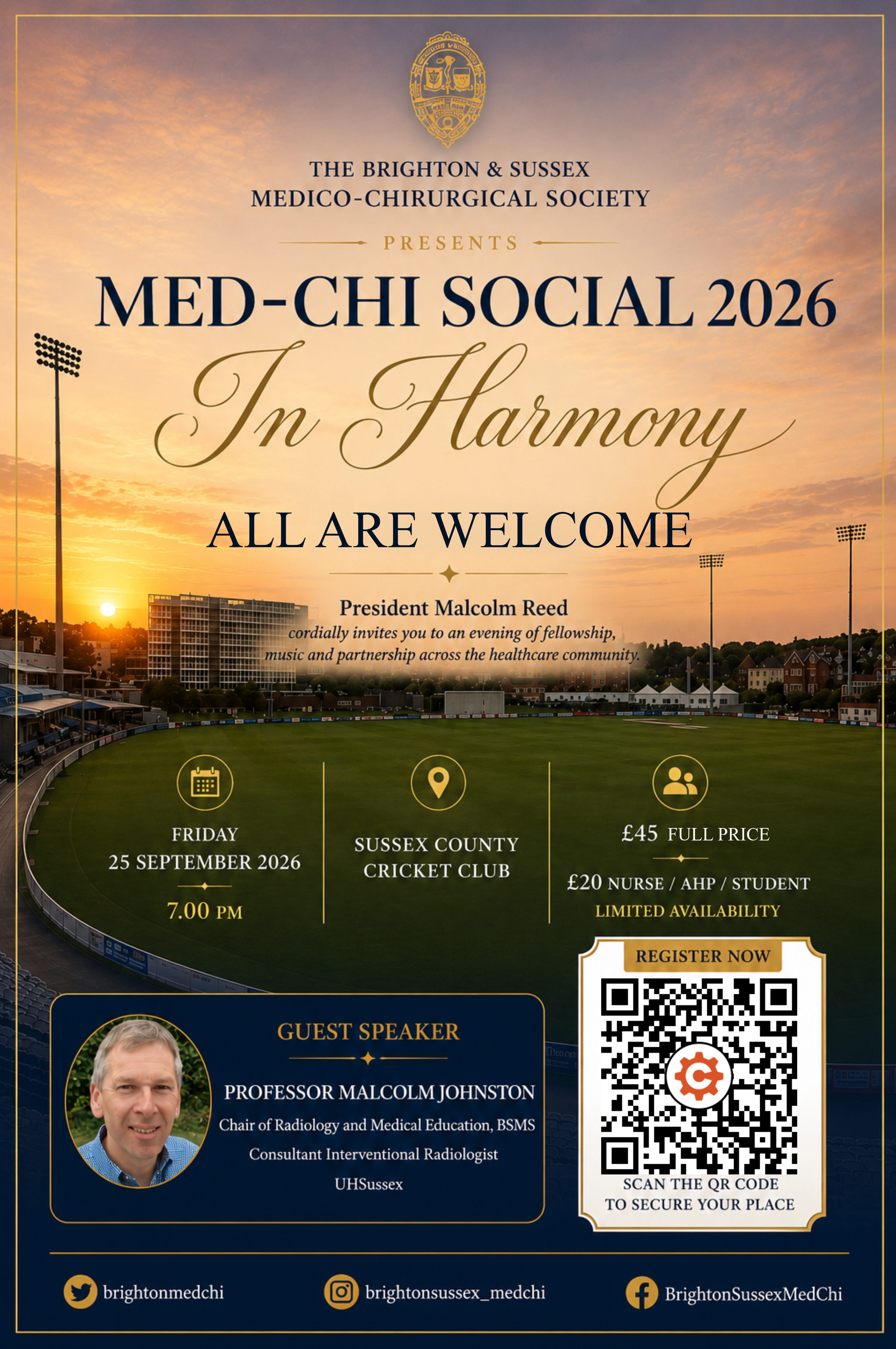 Annual Dinner 2026 Poster SE2026